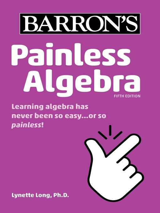 Title details for Painless Algebra by Lynette Long - Wait list